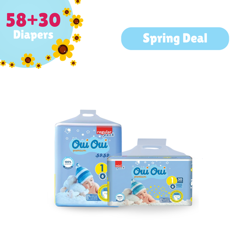 Oui Oui Regular Pack + Mini Pack-Size 1