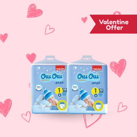 2 Regular Packs-Size 1