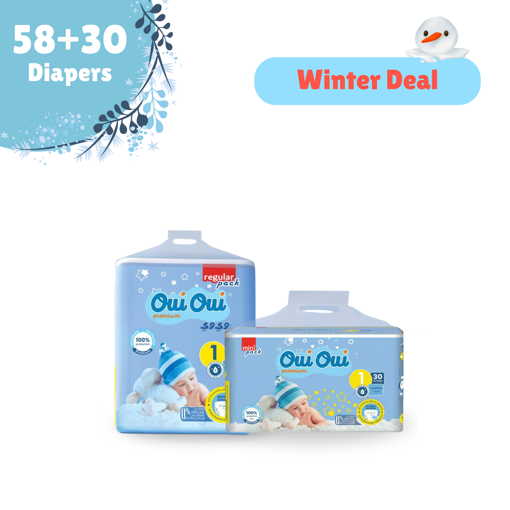Oui Oui Regular Pack + Mini Pack-Size 1
