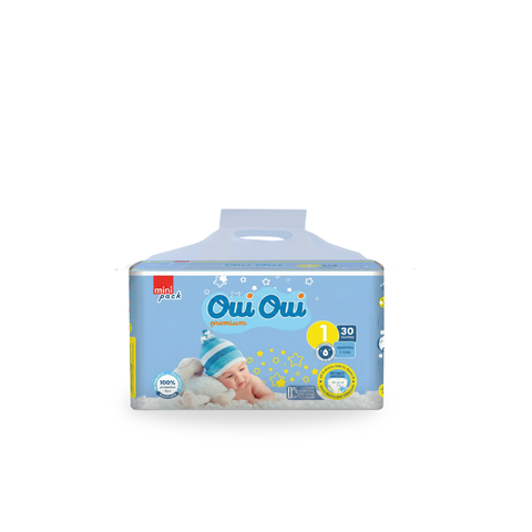Oui Oui Baby diaper mini-Newborn Size 1