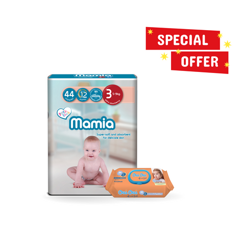 Mamia Size 3 + 1 Wipes