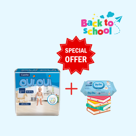 Oui Oui Culotte-Junior+ 1 Wipes