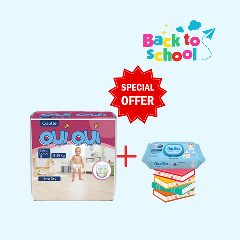 Oui Oui Culotte-X-large+ 1 Wipes