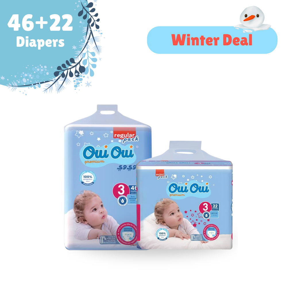 Oui Oui Regular Pack + Mini Pack-Size 3