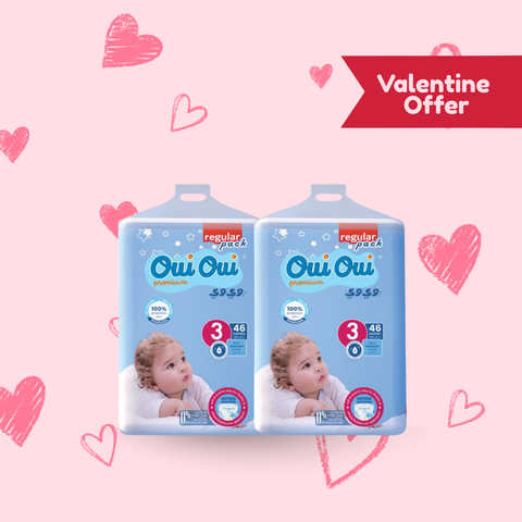 2 Regular Packs-Size 3