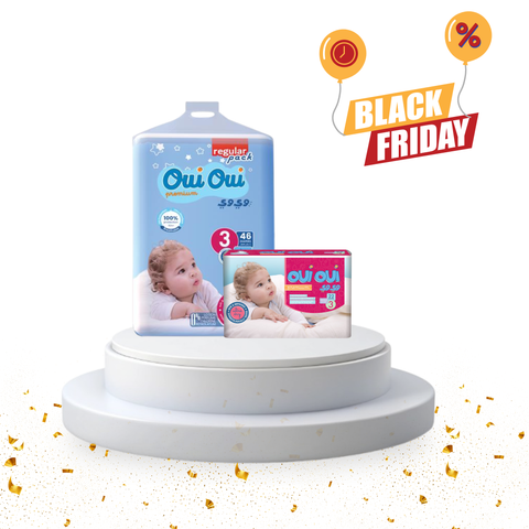 Oui Oui Regular Pack + Mini Pack-Size 3