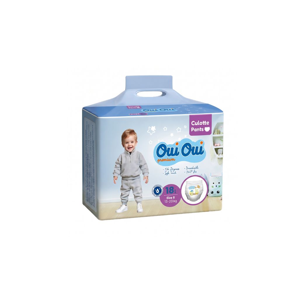 Oui Oui couches culottes -Size 6