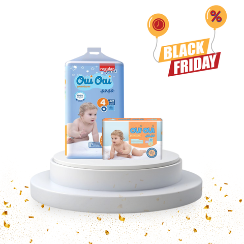 Oui Oui Regular Pack + Mini Pack-Size 4