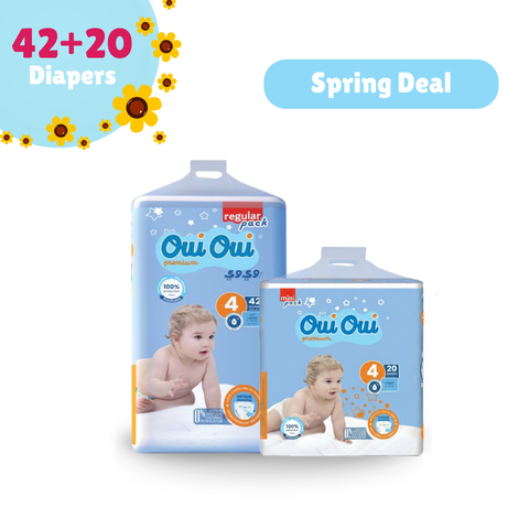 Oui Oui Regular Pack + Mini Pack-Size 4