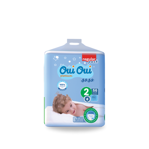 Oui Oui Baby Diapers - Size 2