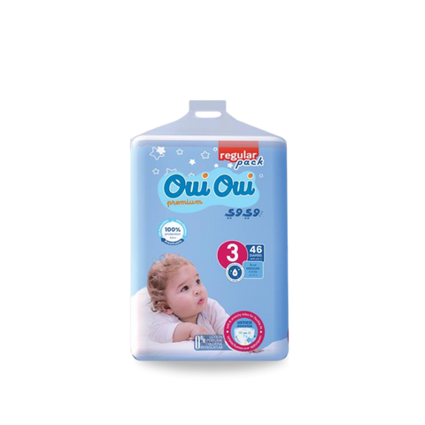Oui Oui Baby Diapers - Size 3