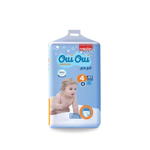Oui Oui Baby Diapers - Size 4