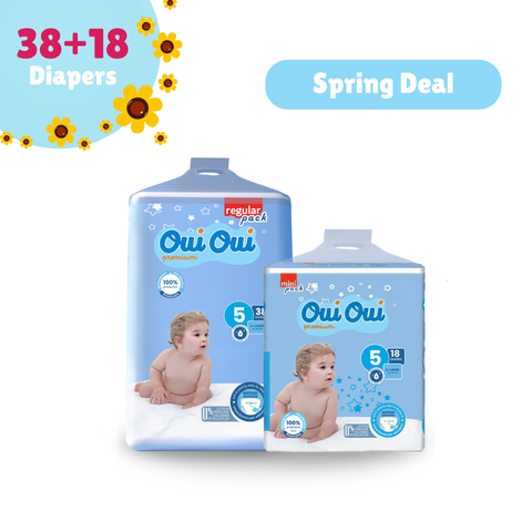 Oui Oui Regular Pack + Mini Pack-Size 5