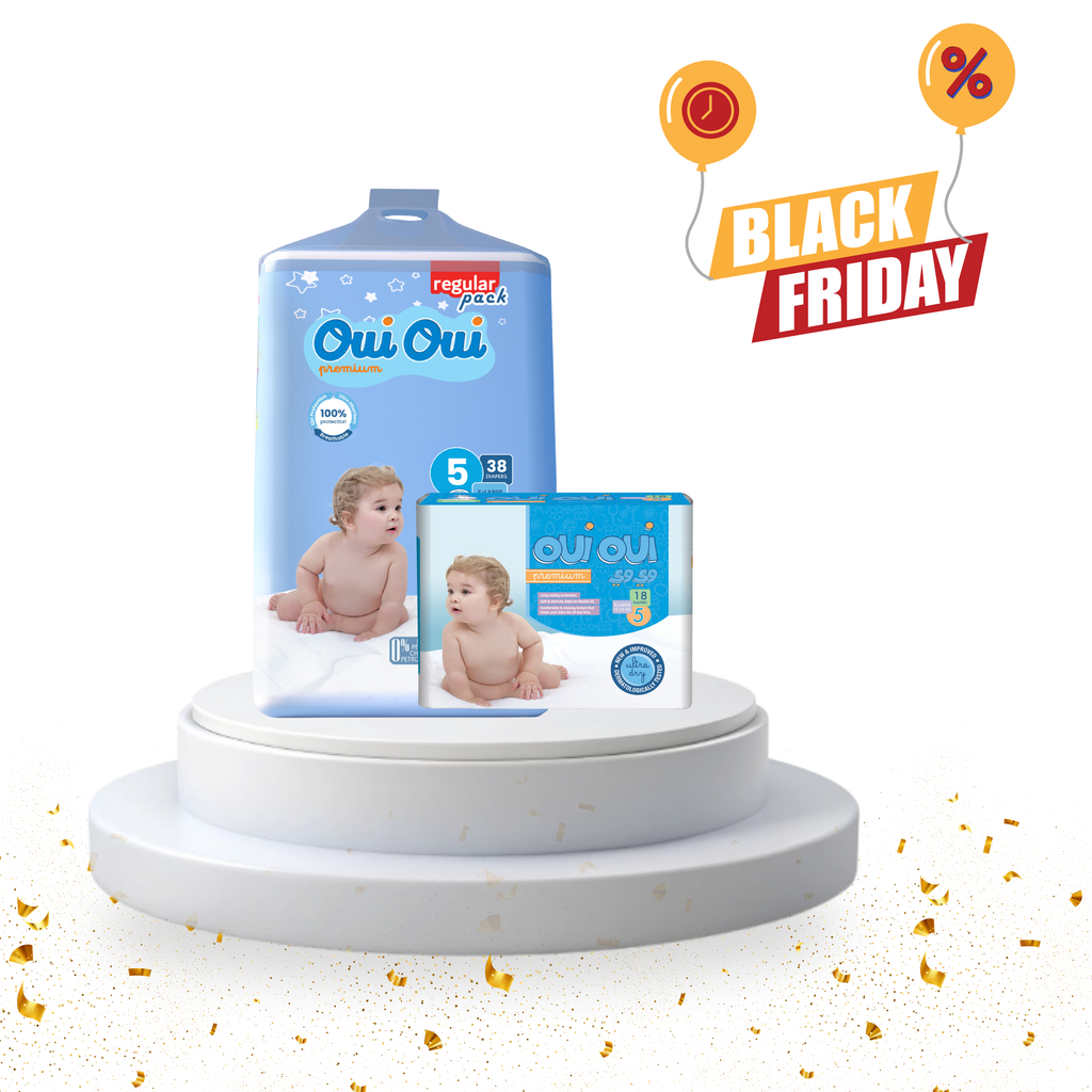 Oui Oui Regular Pack + Mini Pack-Size 5