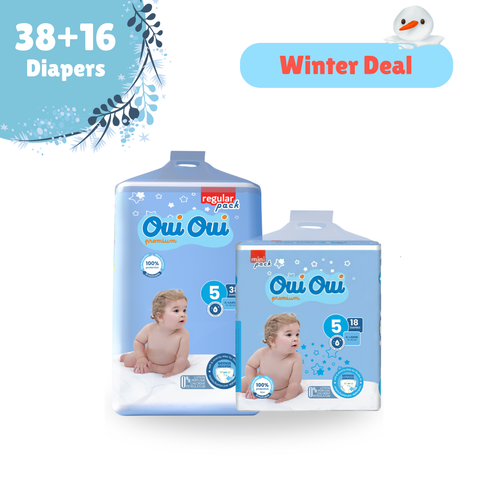 Oui Oui Regular Pack + Mini Pack-Size 5