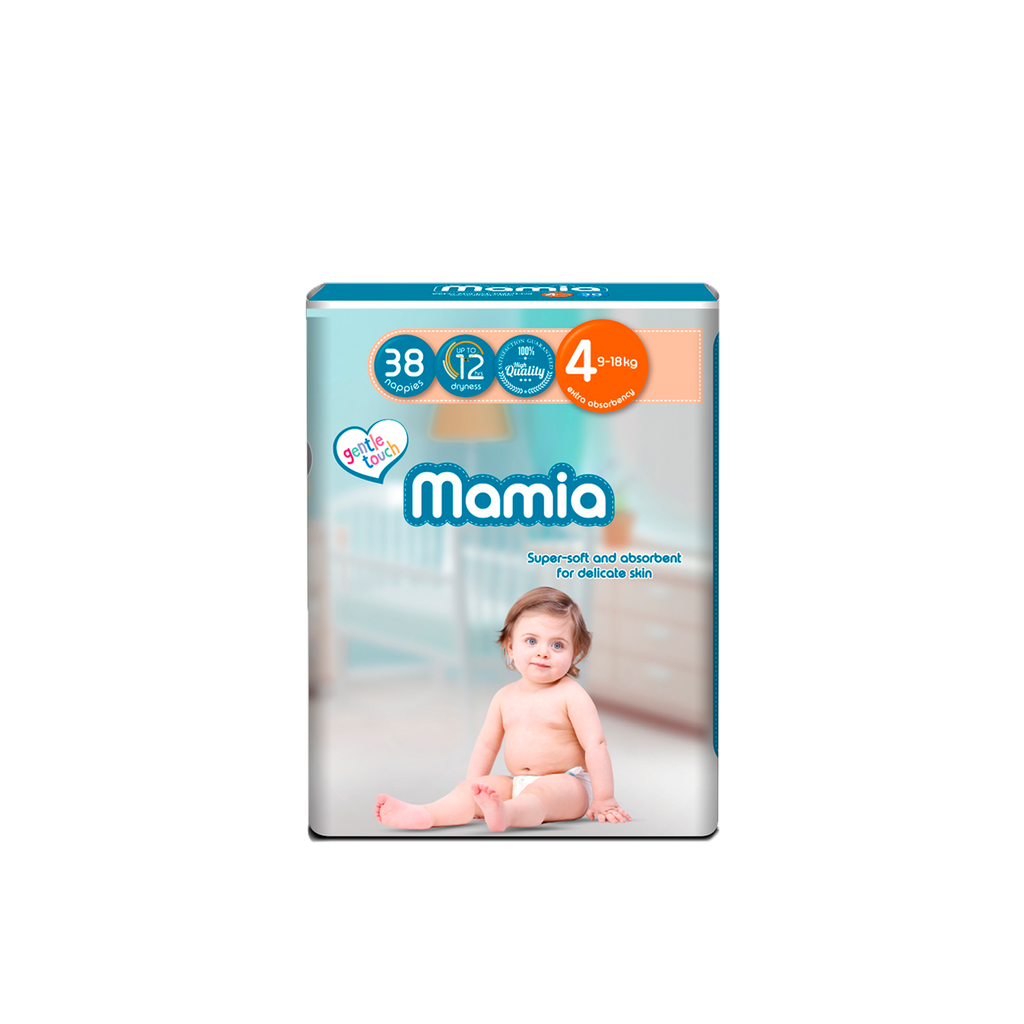 MedianeShop-Mamia Baby Diapers SIze 4 Made in Lebanon