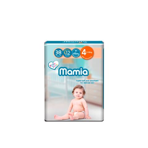 MedianeShop-Mamia Baby Diapers SIze 4 Made in Lebanon