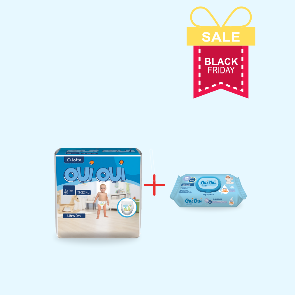 Oui Oui Culotte-Junior+ 1 Wipes