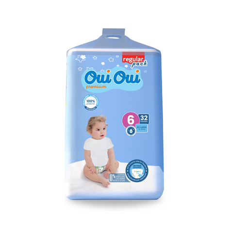 Mediane Shop Oui Oui  Baby Diapers-Size 6