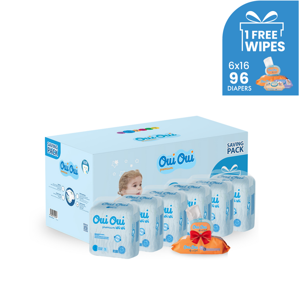 MedianeShop Oui Oui Baby Diapers Saving pack-Size 5