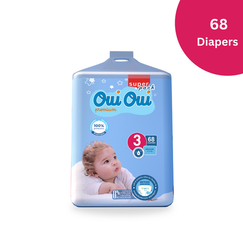 Medianeshop Oui Oui Baby Diapers SuperPack size 3