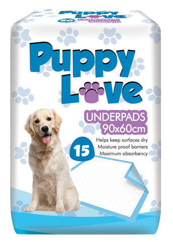 MedianeShop -Puppy Love - Under pads - 90x60 cm