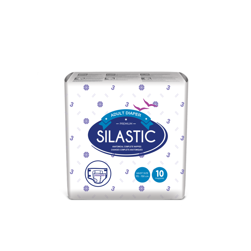 MedianeShop  Silastic Adult Diapers-Large