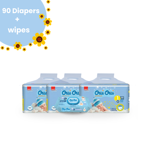 3 Mini Packs+ 1 wipes