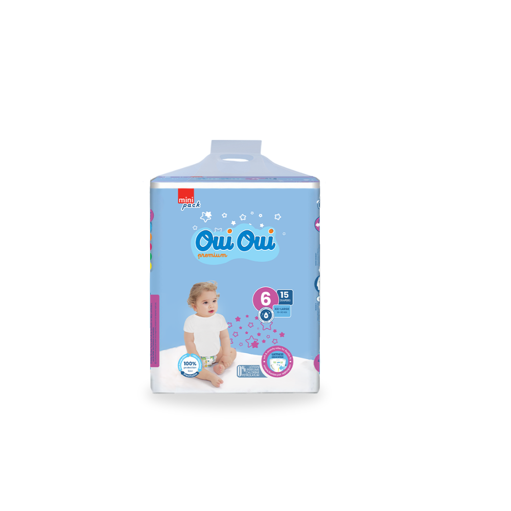 Oui Oui baby diaper mini-Size 6