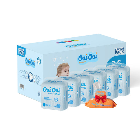 Oui Oui  Saving Pack Size 5+wipes