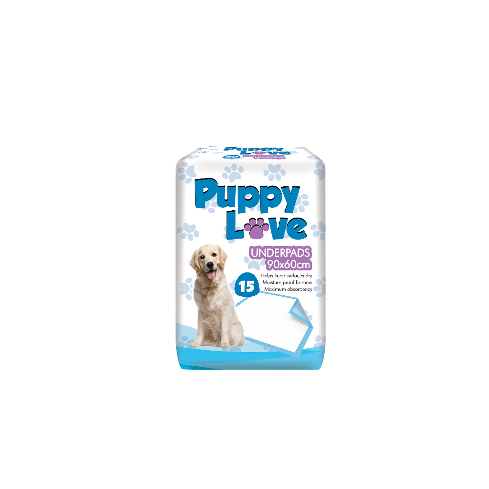 Puppy Love - Under pads - 90x60 cm